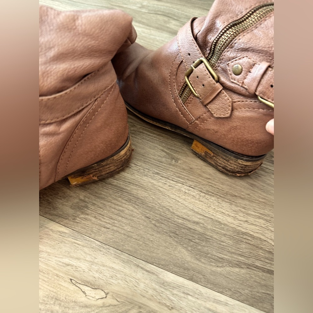 Steve Madden Leather Riding Boots